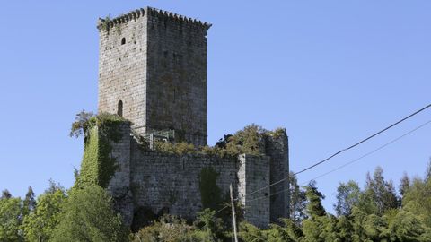 Imagen de archivo del castelo de Andrade, en Pontedeume.