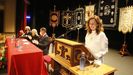 Aurelia Balseiro pregon la Semana Santa de Viveiro tras ser presentada por Jos Manuel Gonzlez Pramo, que fue pregonero en el 2019, ao previo a la pandemia del covid y el ltimo en que se celebr la cita declarada de Inters Turstica Internacional