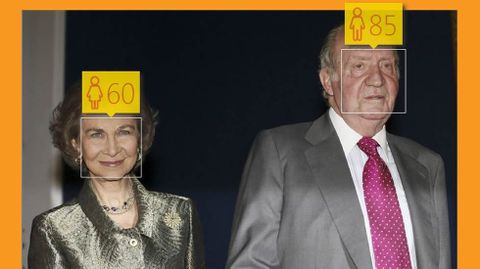 La reina Sofa tiene 76 aos mientras que el rey Juan Carlos tiene 77.