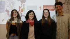 Mara Lpez, Maite Carrillo, Sara lvarez y Unai Garca participan en este estudio multidisciplinar