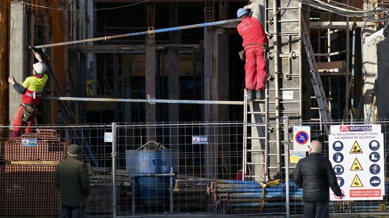 Un total de 735 personas murieron el año pasado en España por accidentes laborales