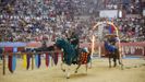 Torneo medieval de la Feira Franca celebrado en la plaza de toros en el 2019