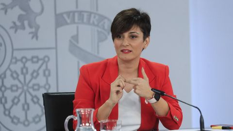 Isabel Rodríguez (PSOE), ministra de Vivienda