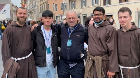 Medio centenar de alumnos del IES Número Un pasaron seis días en Roma