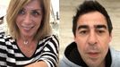 Eva Isanta y Pablo Chiapella en sendas capturas de los vídeos que enviaron al Ayuntamiento de Quiroga