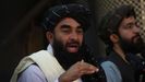El portavoz de los talibanes, Zabihulá Muyahid.
