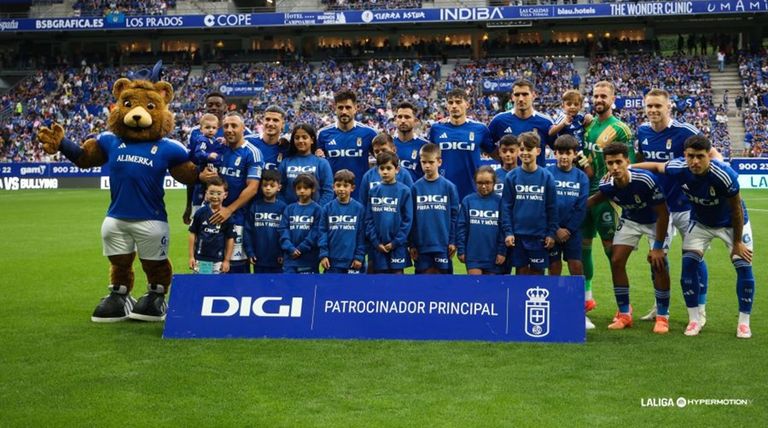 Alineación del Real Oviedo ante el Eibar