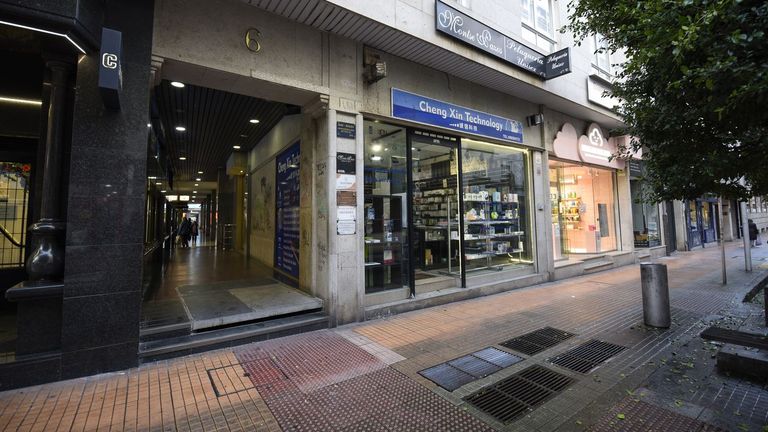 Plan para convertir el antiguo cine Gónviz de Pontevedra  en un centro médico privado
