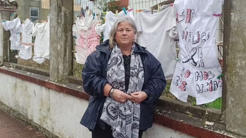 Elvira Méndez es una de las trabajadoras más veteranas del SAF de Valdoviño