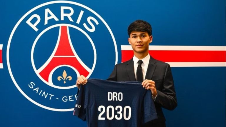 Dro Fernández, nuevo jugador del PSG: «No hay mejor lugar para crecer»