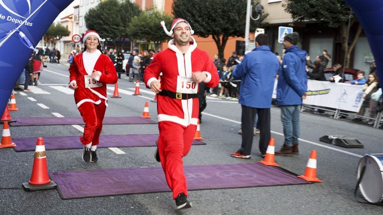 Tiempo de San Silvestre en la comarca de Ferrolterra