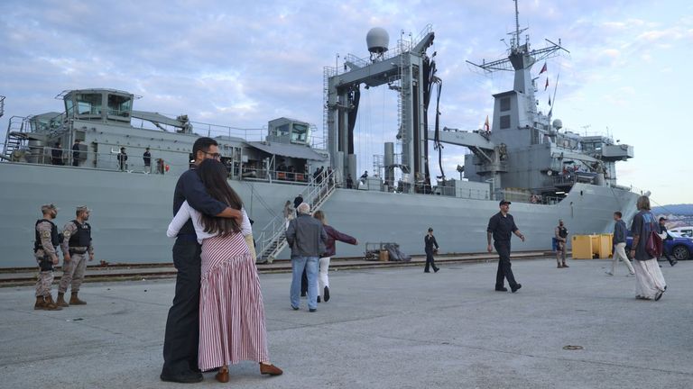 La OTAN prueba desde el Cantabria sus medios contra drones aéreos y navales