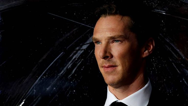 Benedict Cumberbatch durante la premiere en Londres a primeros de octubre de «The imitation game»