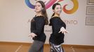 Ashley y Alba entrenaron ayer, sbado, en la academia de Cee, en horario de maana y tarde