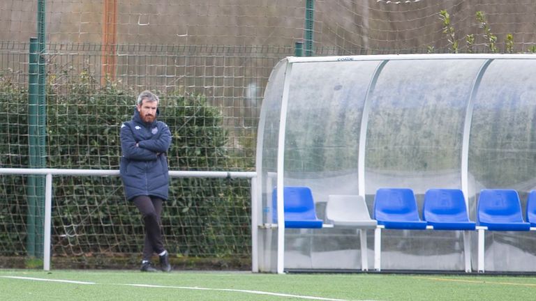 Rubén Domínguez reclama «estabilidad» y «humildad» antes de visitar a un Osasuna Promesas necesitado