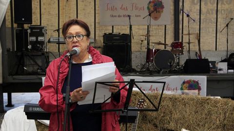 A escritora Marica Campo é unha das poetas cuxa obra foi seleccionada por Cacheiro para a súa antoloxía de poesía feminina galega amorosa