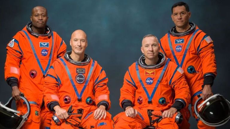 La NASA presenta su tripulación para Artemis III, la misión 