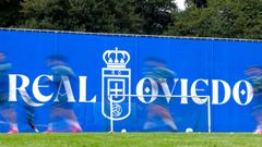 Entrenamiento del Real Oviedo en El Requexn