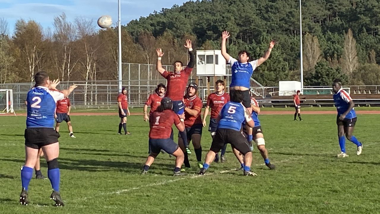 Derrota del Club de Rugbi Ferrol frente al Kaleido de Vigo