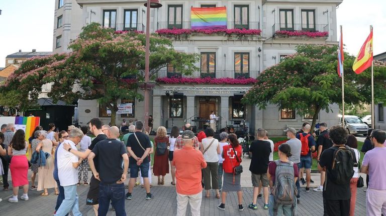 La celebración del orgullo en O Barco.