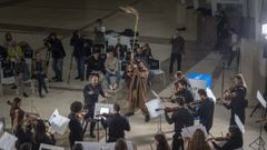Abraham Cupeiro y la Orquesta Gaos en la Cidade da Cultura