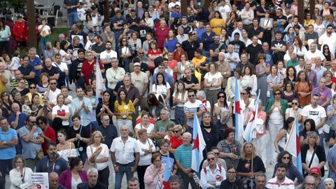 Concentración de apoyo a la flota ante el veto a 87 zonas de pesca de fondo EN RIBEIRA