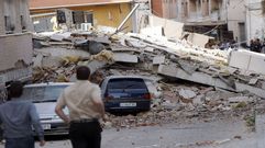 Efectos del terremoto de la localidad murciana de Lorca en el 2011.
