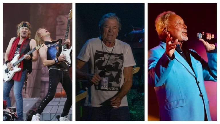 El dilema del 2 de julio en Galicia: ¿Vas a ver a Iron Maiden, Deep Purple o Tom Jones?
