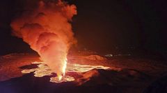 Islandia experimenta la cuarta erupción volcánica desde octubre 