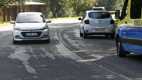 Mal estado de la carretera del Rato