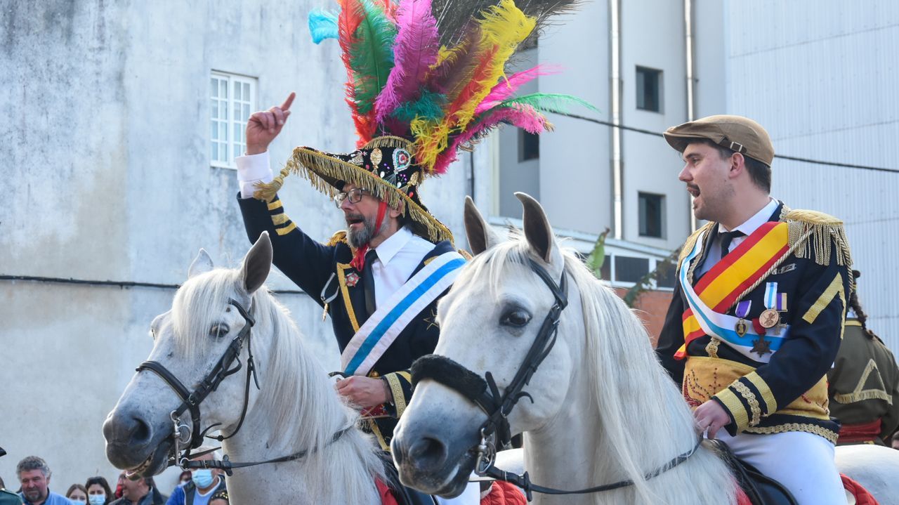 Barbanza vuelve a disfrutar del carnaval.Caietano de Laxe