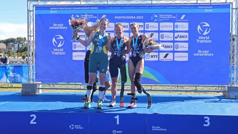 Gran final mundial de paratriatlón en Pontevedra