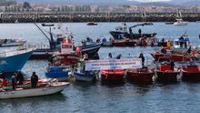 Contra la geolocalización y la declaración telemática de capturas se movilizaron miles de pescadores gallegos en la primavera del 2021