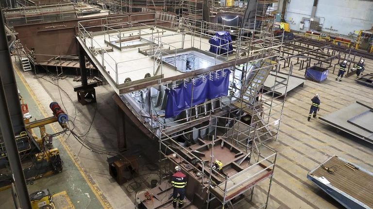 Un año de cartera récord para Navantia Ferrol: 9.000 millones de euros y trabajo para seis nuevos barcos