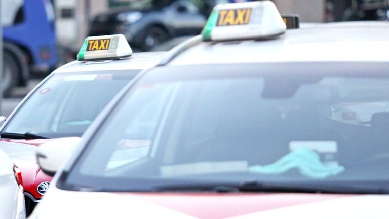El fiscal persigue por homicidio a un taxista por un atropello en el centro