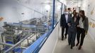 María Jesús Lorenzana visitó las instalaciones de Congalsa en A Pobra.