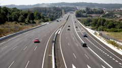 La Autopista del Atlntico a su paso por Santiago