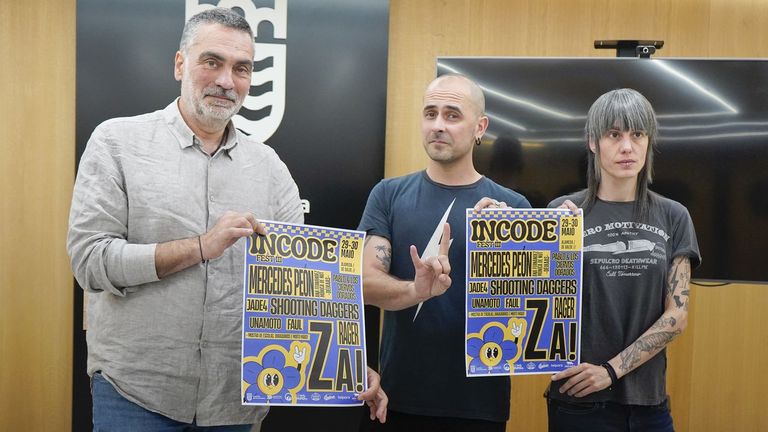 Mercedes Peón, Rager, Shooting Daggers ou Za!, no Incode Fest de Pontevedra