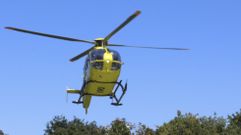 Foto de archivo del helicóptero del 061.