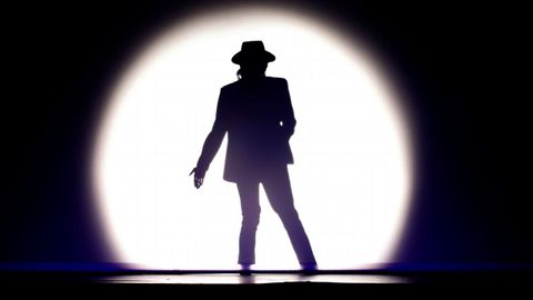 Un momento del pase grfico de Forever, nico espectculo sobre Michael Jackson que estos das visita el teatro Nuevo Apolo de Madrid.