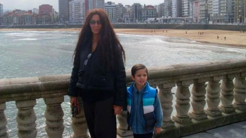 Facundo Medina de ni�o en Gij�n