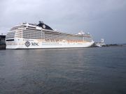 El �MSC Poesia�, en A Coru�a