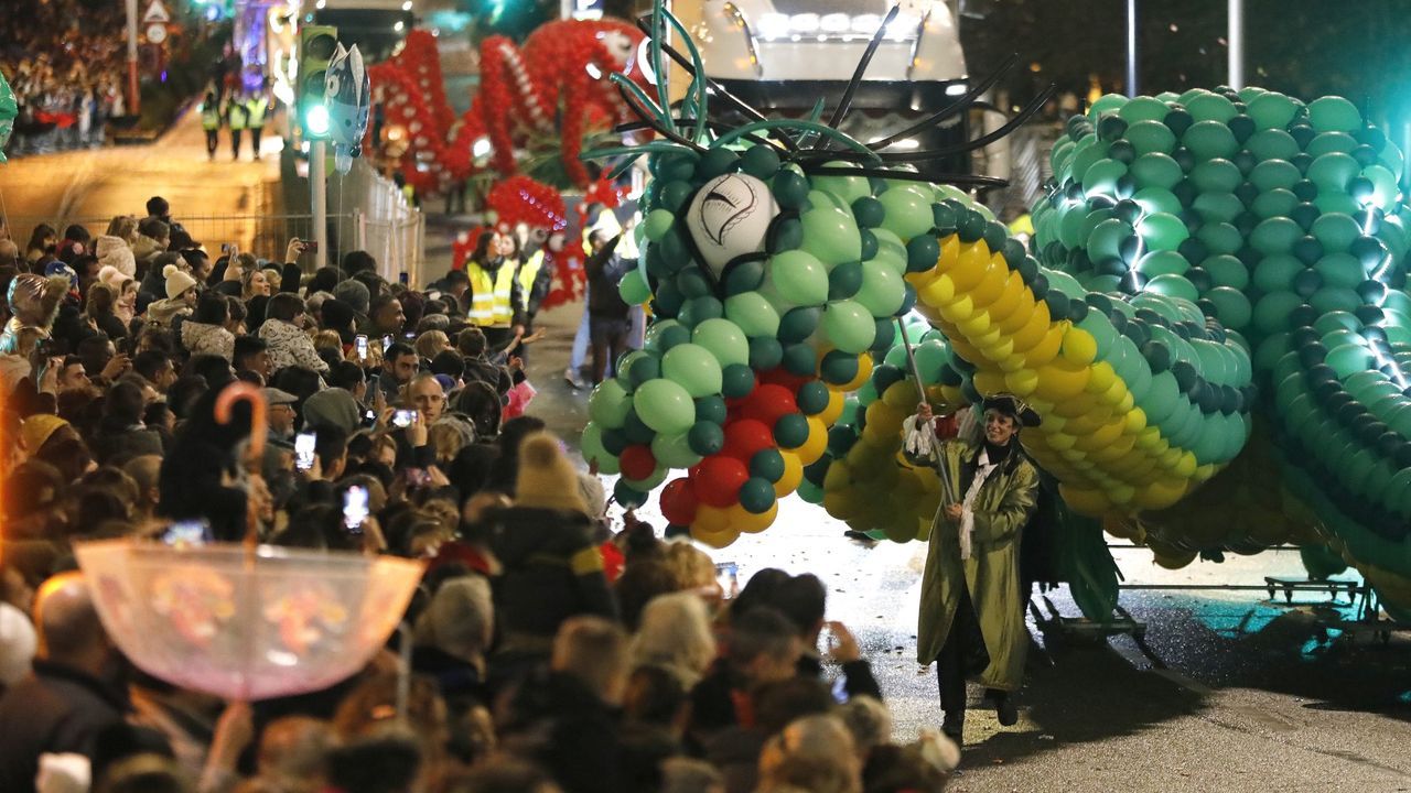 As es la casa de turismo rural La Molinera.La cabalgata de Reyes de Vigo, el ao pasado