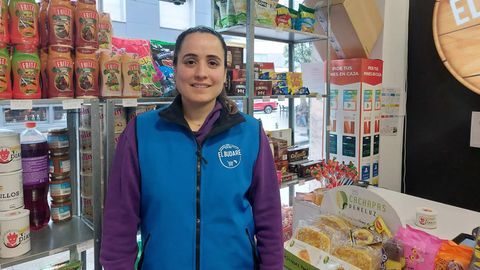 Katiuska Martnez, en el Budare Market, el supermercado con productos venezolanos del Ensanche