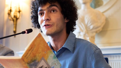 El joven poeta madrile�o Mario Obrero