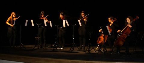 En O Barco de Valdeorras, los escolares dan varios conciertos a lo largo del curso. 