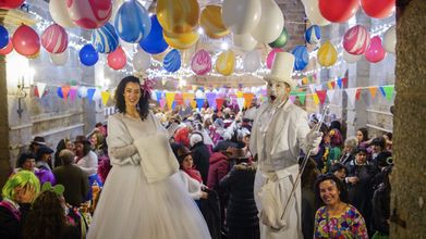 Así celebraron el jueves de comadres en Ribadavia