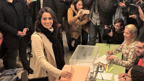 Ins Arrimadas, candidata de Ciudadanos al Congreso por Barcelona