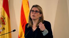 La consellera de Presidencia de la Generalitat, Elsa Artadi