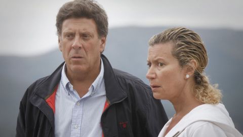 Los padres de Diana dos días después de la desaparición de su hija
